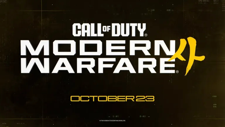 Modern Warfare 4 full-launch announcement for October 23
