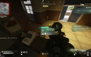Counterfeit Cash Mission Item in the soldier’s loot with the Execute Intel kill counter at3/5.