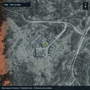 Zoomed Hajin map marking Chang-san Air Base Clinic at X 1075, Y 2258