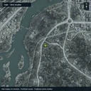 Zoomed Hajin map marking Clinic north of Imjin Suburb at X 1766, Y 2172