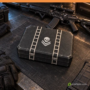 Illustration of a Lieutenant Dog Tag Case in MW4 DMZ
