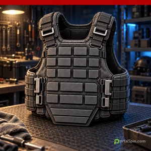 Tempered Armor Vest plate carrier in MW4 DMZ.