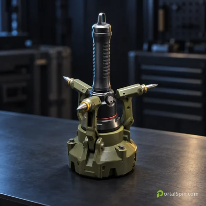 Drill Charge lethal equipment on a workbench in Modern Warfare 4