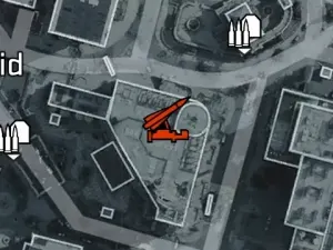 Tac-Map view showing The Grid SAM Site (East)