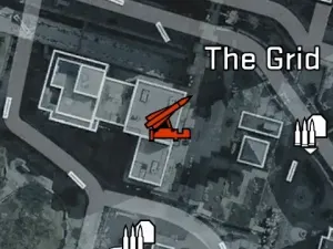 Tac-Map view showing The Grid SAM Site (West)