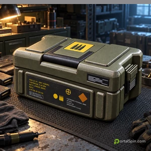 Ammo Box illustration on an armorer’s workbench.