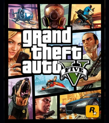 grand theft auto v cover art