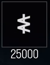 25,000 Cash reward — complete reward card