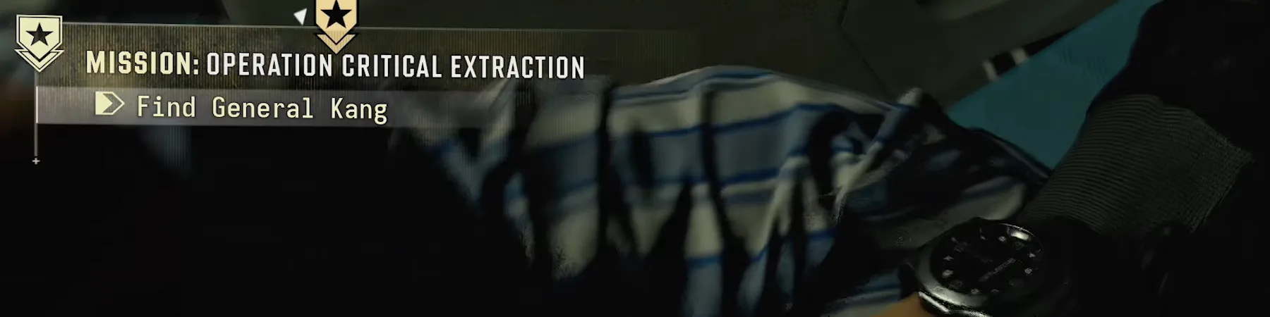 Observed objective stage 2 in Operation Critical Extraction in MW4 DMZ
