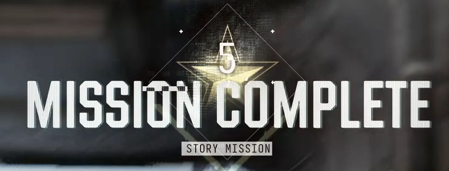 Call of Duty MW4 DMZ Story Mission completion banner during Operation Critical Extraction in MW4 DMZ