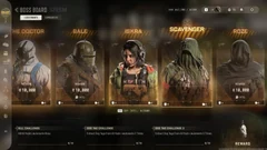 Boss Board — kill and Dog Tag challenges. Native game image.