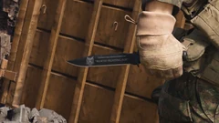 Valor Pack — knife engraved Worth Fighting For. Native game image.