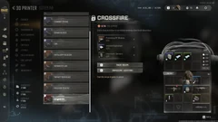 Crossfire — DMZ Printer recipe. Native game image.