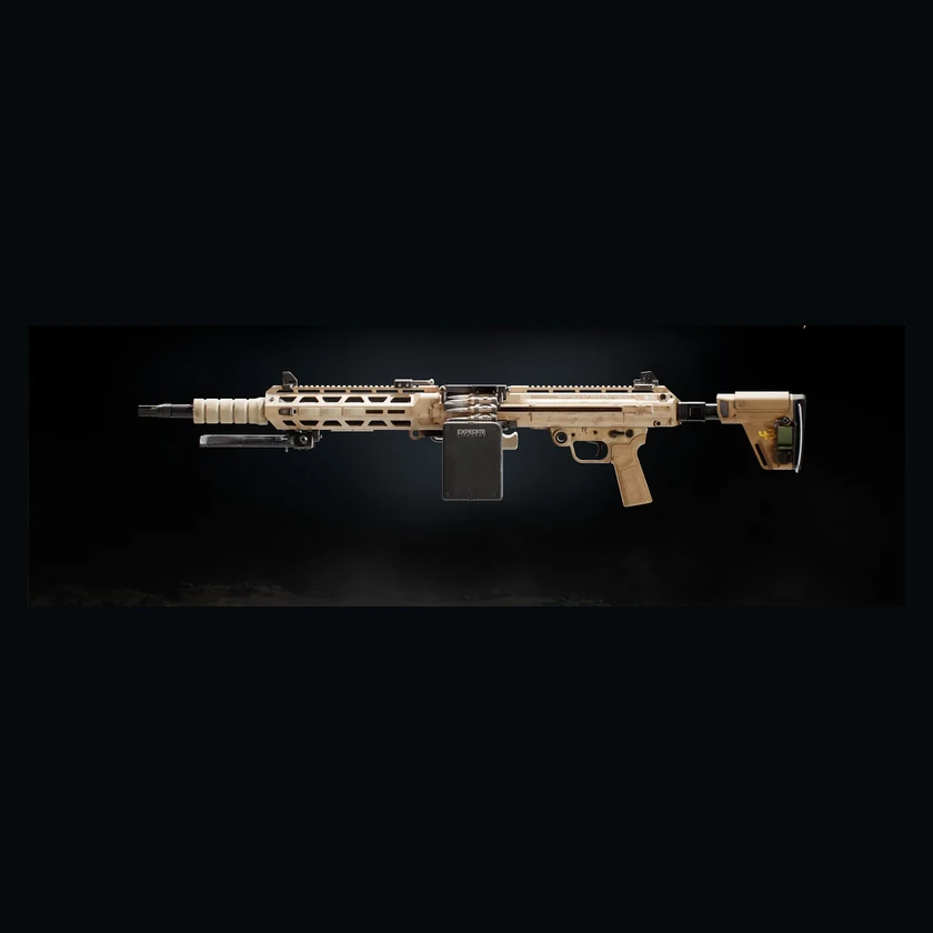 APOC-338 — complete official weapon on square canvas
