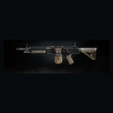 FiNN LMG — complete official weapon on square canvas