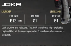 JOKR — official weapon reference
