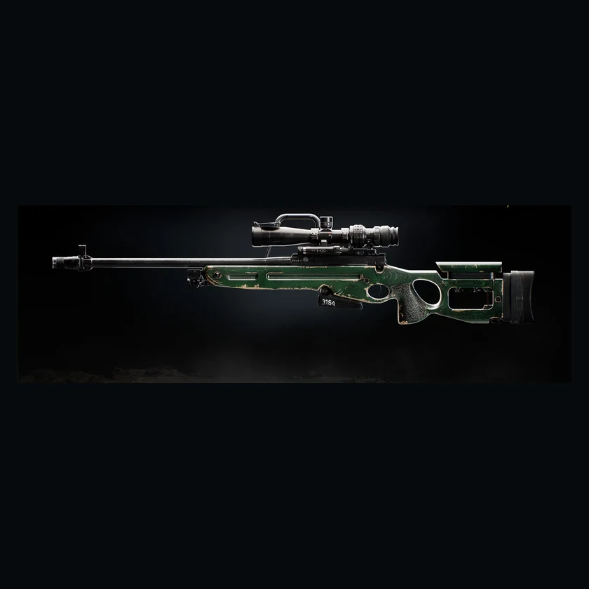 KG-7 Vulcan — complete official weapon on square canvas