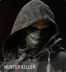 Hunter Killer — original labelled identity portrait