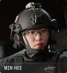 Min Hee — original labelled identity portrait