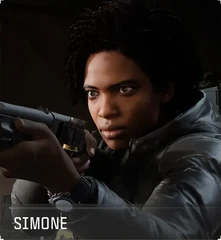 Simone — original labelled identity portrait