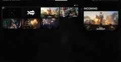 Profile/Customize — loading full menu
