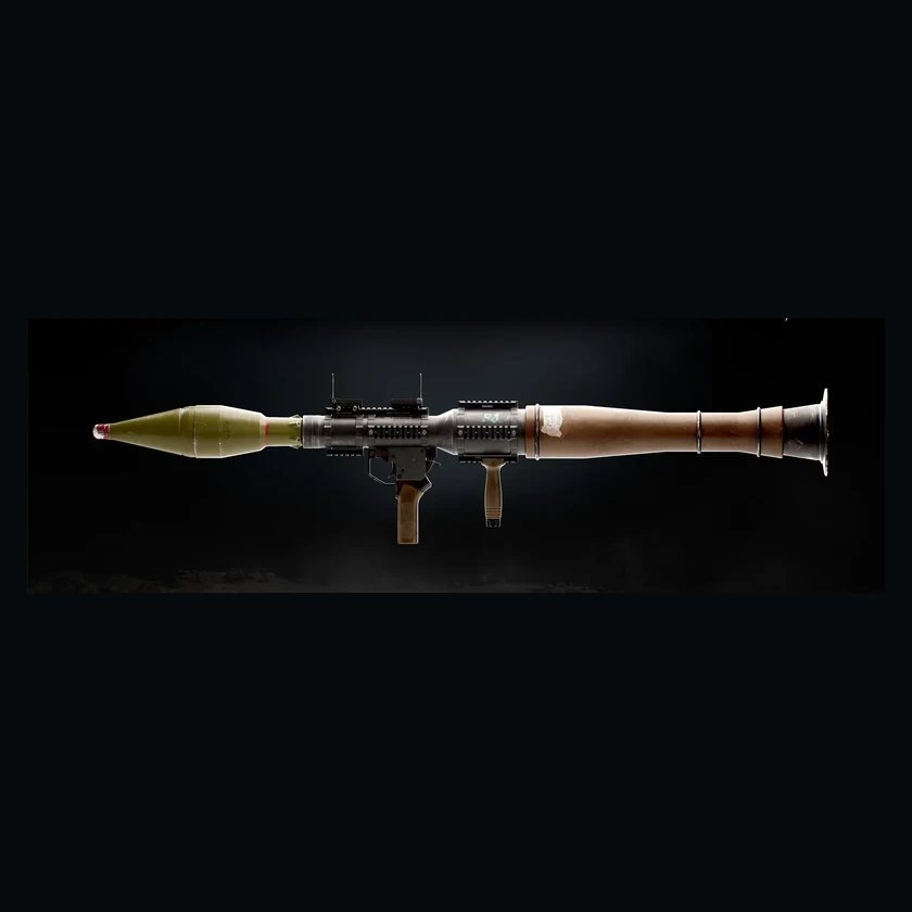 RPG-8 — complete official weapon on square canvas