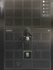 Small Backpack12-item grid plus separate resource column