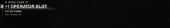 +1 Operator Slot — DMZ selected details