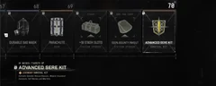 Final +18 Stash Slots — shared level70 group, shown alongside Advanced SERE Kit