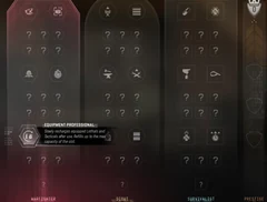 Oh-Ji — all visible Trait trees and Prestige placeholders