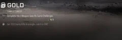 Gold — recovered selected challenge