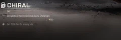 Chiral — recovered selected challenge