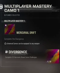 Mercurial Drift — named mode prerequisite and counter
