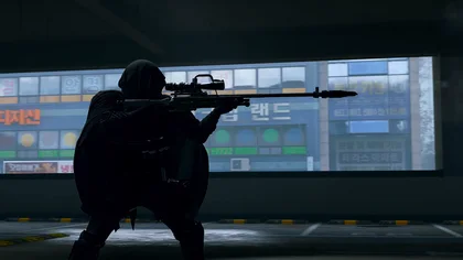 Unidentified hooded sniper (Roze identity unconfirmed) in official MW4 DMZ footage