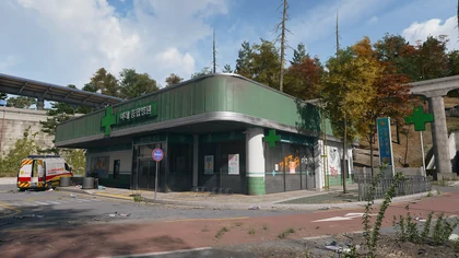 Official MW4 DMZ Clinic example; exact individual location not verified