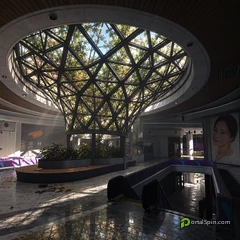 NuriGO underground shopping district in MW4 DMZ, illustrated from game references