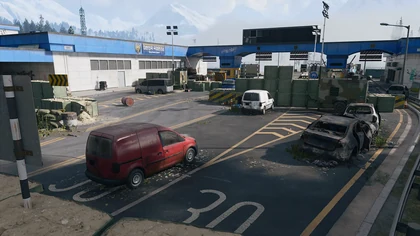 Russian Border Crossing in MW4 DMZ