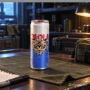 Energy Drink consumable on a workbench in MW4 DMZ.