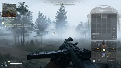 Medium Backpack with a stored weapon and separate secure slot in MW4 DMZ