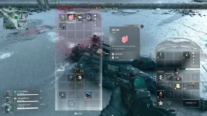 Gas Can selected in a defeated Operator inventory in MW4 DMZ