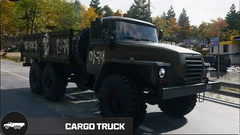 Cargo Truck with its two-seat cabin and flatbed in MW4 DMZ.