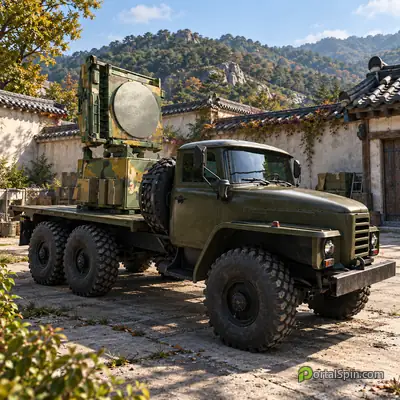 D50 Radar Flatbed in MW4 DMZ.