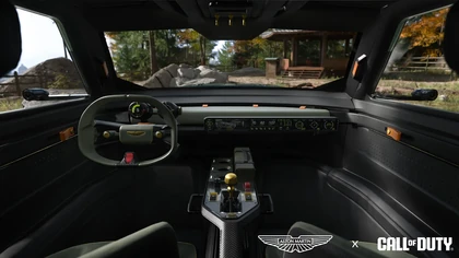 Dreadnought driver cabin and dashboard in MW4 DMZ.