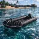RHIB in MW4 DMZ.