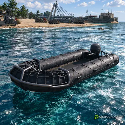 RHIB in MW4 DMZ.