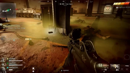 HAN 86 in gameplay in MW4 DMZ