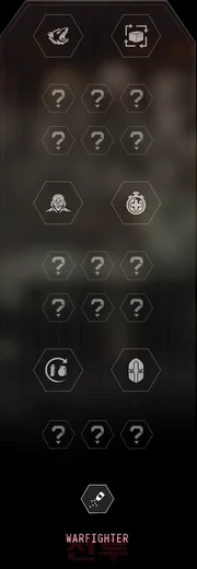 Warfighter Trait tree in MW4 DMZ
